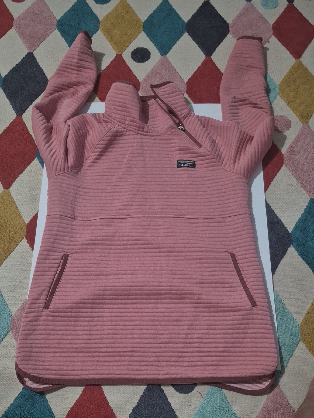 L.L.Bean Women's Airlight Asymmetrical Quarter-Zip Tunic